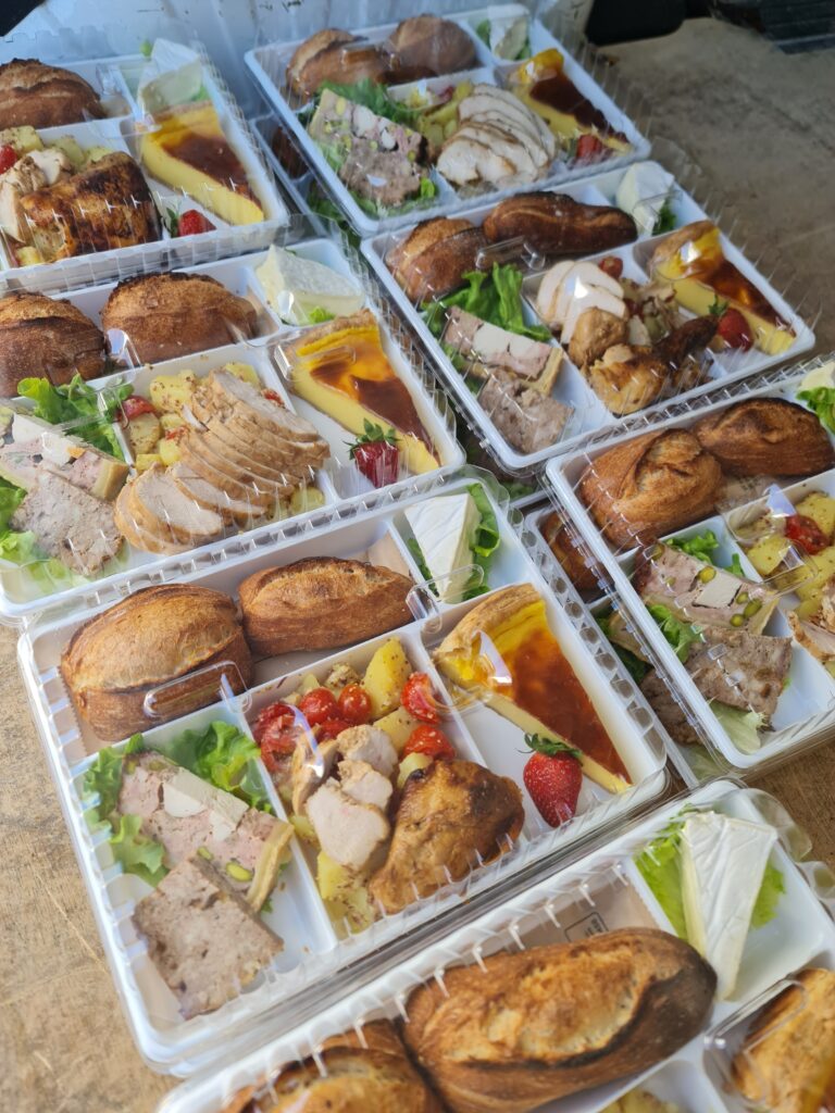 Plateaux repas